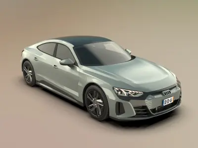 Audi e-tron GT quattro  3D model