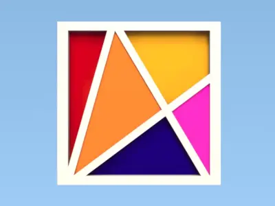 Color Frame 3D print model