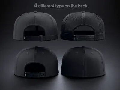 Baseball Cap Collection  3D model