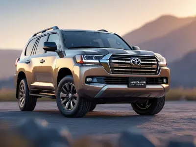 Toyota 2024 Land Cruiser 250 3D Model Low-poly 3D model