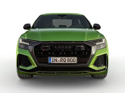 Audi RS Q8 2020  Low-poly 3D model