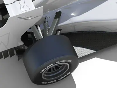 Generic F1 2015-2016 Race Car 3D model