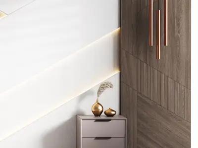 Decorative Wall panel  46 3D model