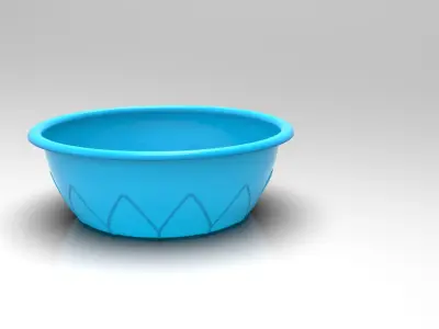 kitchen bowl 3D print model