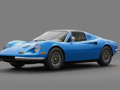F-1974 246 gts 3D model