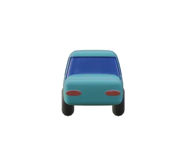 Car Lowpoly 01 Low-poly 3D model