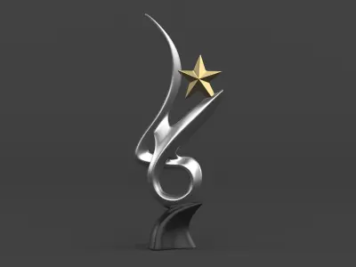 Trophy Cups 3D model