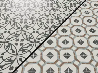 Bronte Ventosa Hofer 9x9 Porcelain Tile 3D model