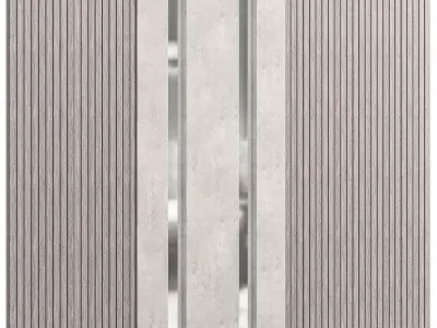 Panel marble wall panels 3D model