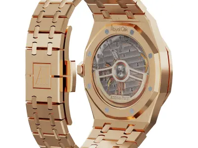 Audemars Piguet Royal Oak selfwinding gold 41mm 3D model