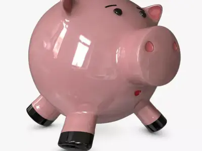 Pottery Pig Karina s Pig 3D model