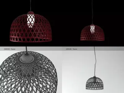 Emperor pendant lamp 3D model