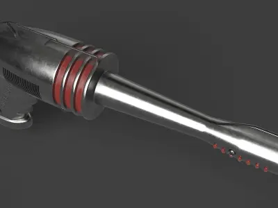 Fantasy Gun 11 3D model