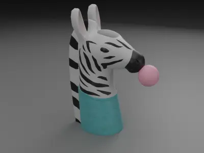 WILD THINGS FLOWER VASE 3D model