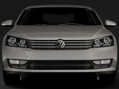 Volkswagen Passat China NMS 2016 3D model