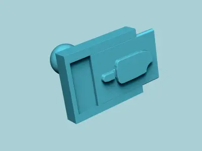 Stamp 39 - Ice Cream - Fondant Decoration Maker Toy 3D print model