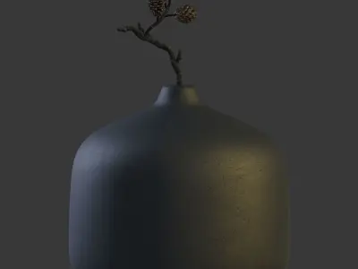 Decor  Vases Set 9 3D model