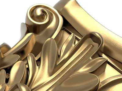  decorative pattern ready for 3D printing 3D model 58
