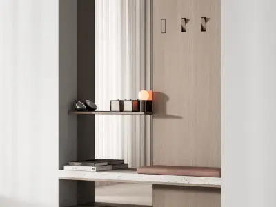 hallway zone  3D model