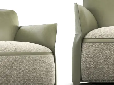 Vela Armchair 3D model