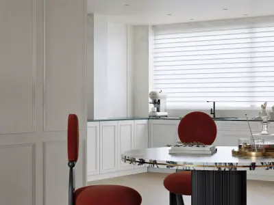 Modern Classic Living - Dining Area 3D model