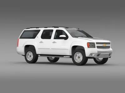 Chevrolet Suburban Z71 2011 3D model
