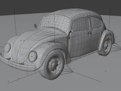 Volkswagen The Beetle 3D model