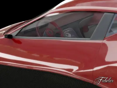 Rimac Concept One 3D model