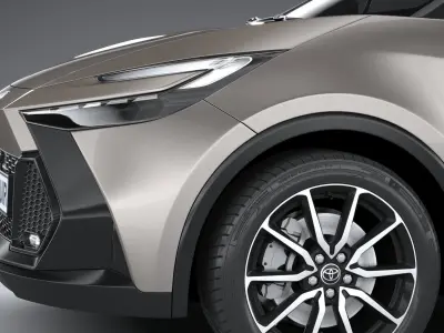 Toyota C-HR GR Sport 2024 3D model