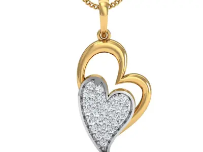 Diamond Locket Set 3D print model 31