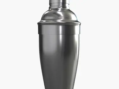 Cocktail shaker 3D model