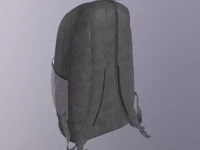 ADIDAS BACKPACK PBR Low-poly 3D model