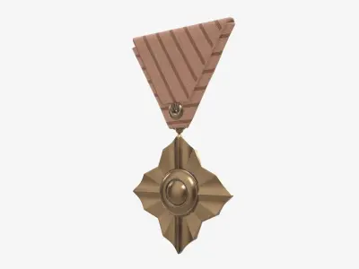 Order decoration mockup 02 3D model