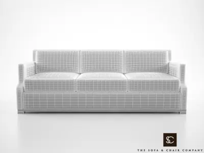 The Sofa and Chair Company Belvedere Sofa 3D model