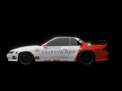 Silvia s13 Bbody kit  3D model