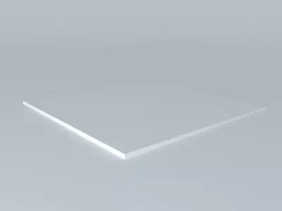 Table rains in Rio de Janeiro - Roberta Dacosta Free 3D model