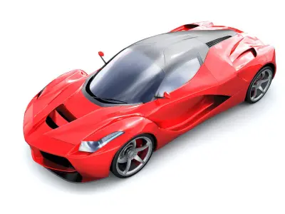 Ferrari LaFerrari Aperta 3D model