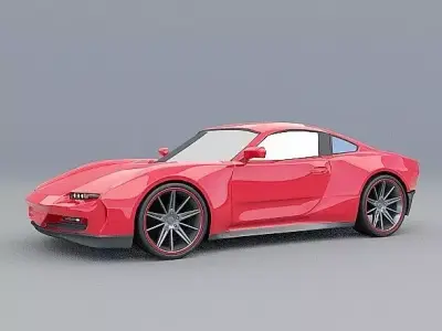 Arenos generic sportscar concept 3D model