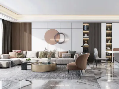 Luxury apartment 30 3D model