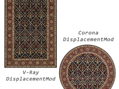 Rugs No 853 Low-poly 3D model