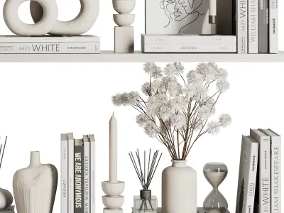 Decorative Set18 3D model buy