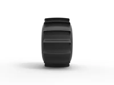 Tire Version 1 of Formula off road Scale 1 to 25 3D print model