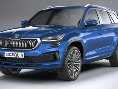 Skoda Kodiaq 2022 3D model