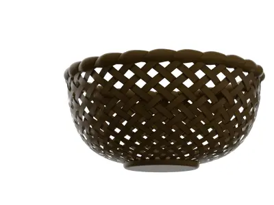 Basket Low-poly 3D model purchase