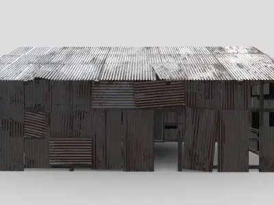 Rusty House 3D model
