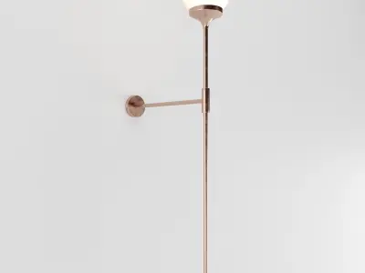 Luxury Nordic Glass Ball - Jabuticaba LE13 wall ligth 3D model