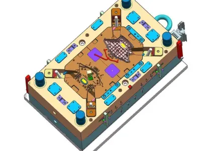 Plastic Mold TOPCASE 3D print model