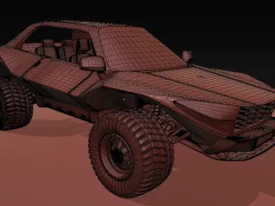 FW4 vehicle 3D model