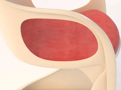 Casalino Dining Chair By Casala 3D model