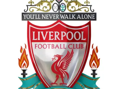 Liverpool FC crest 3D model